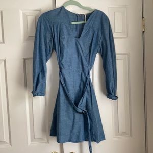Free people denim dress